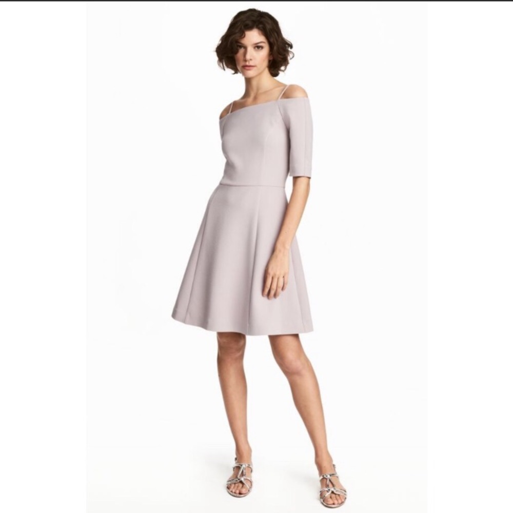 Cute Mauve off the shoulder from H&M